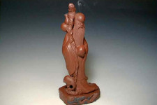 蒋菊芳制~寿星薰香炉