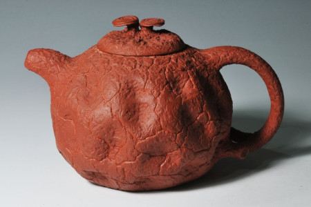 許仲手製．大靈芝供春壺L