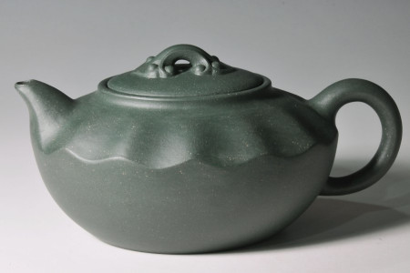 韓洪波手製‧四季如意系列之四~如意豐菱壺L