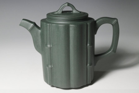 周伟君手制‧听竹忘尘壶L